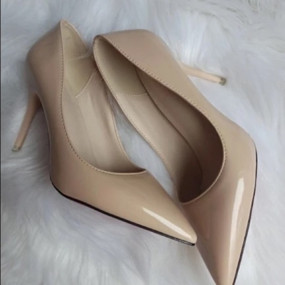 Nude color heels